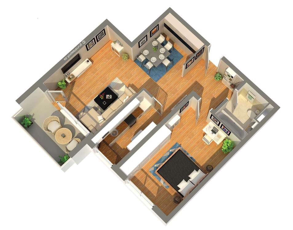 Thumbnail-Wohnung zum Kaufen in Wiesbaden 229.000,00 € 60 m²