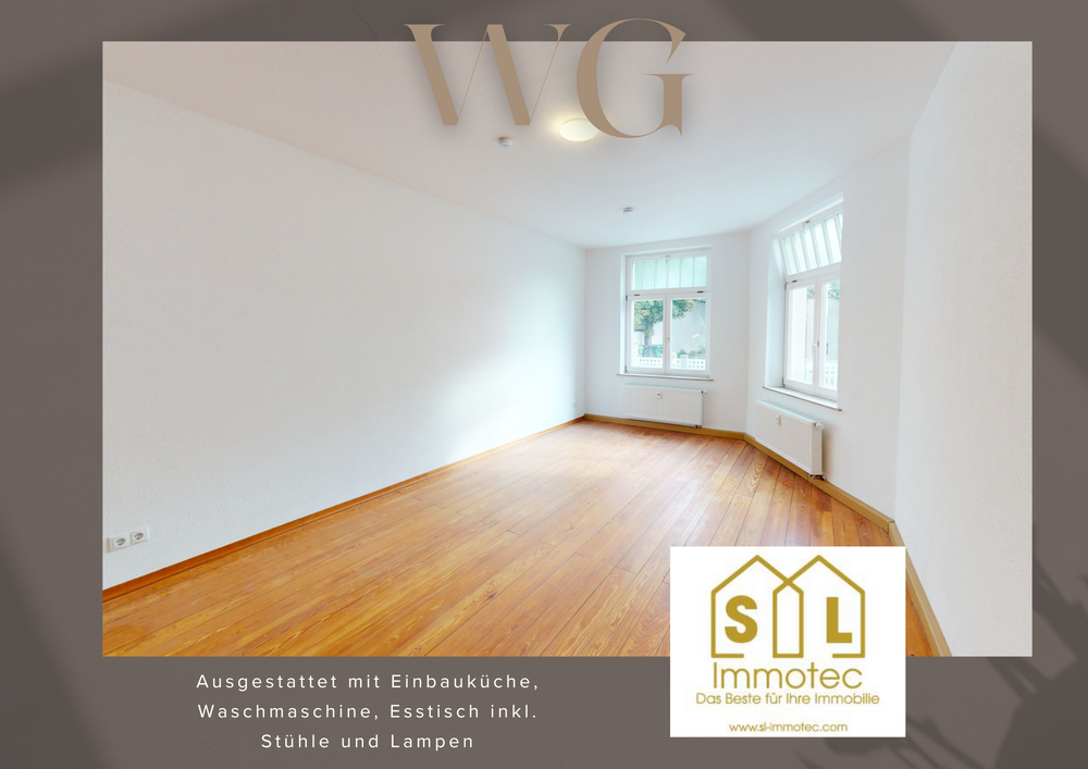 Thumbnail-Wohnung zum Mieten in Leipzig 350,00 € 25.68 m²