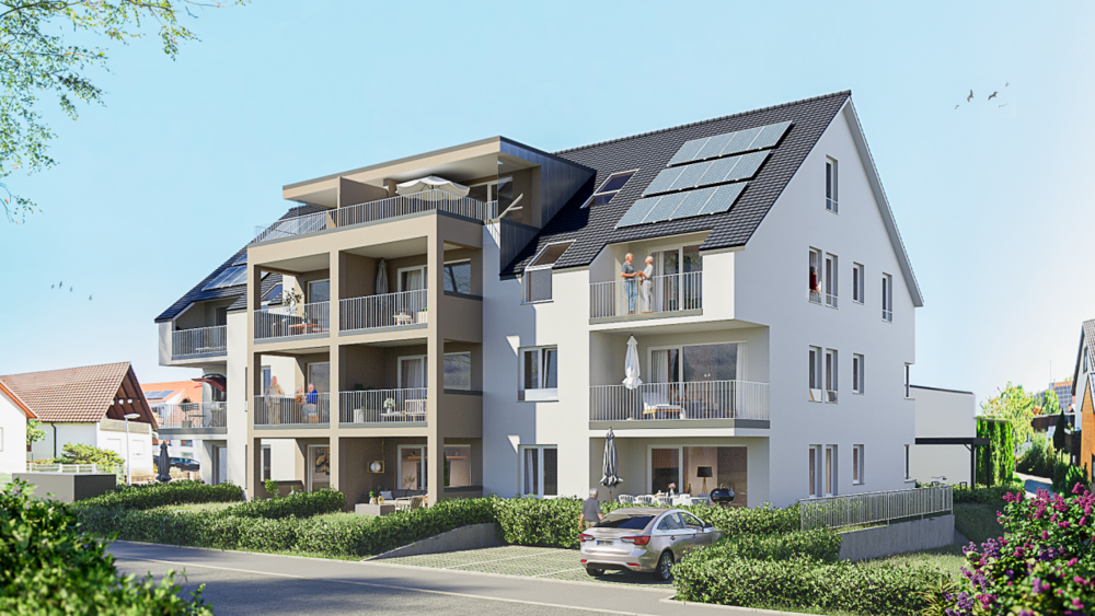 Thumbnail-Wohnung zum Kaufen in Nufringen 384.000,00 € 52.3 m²