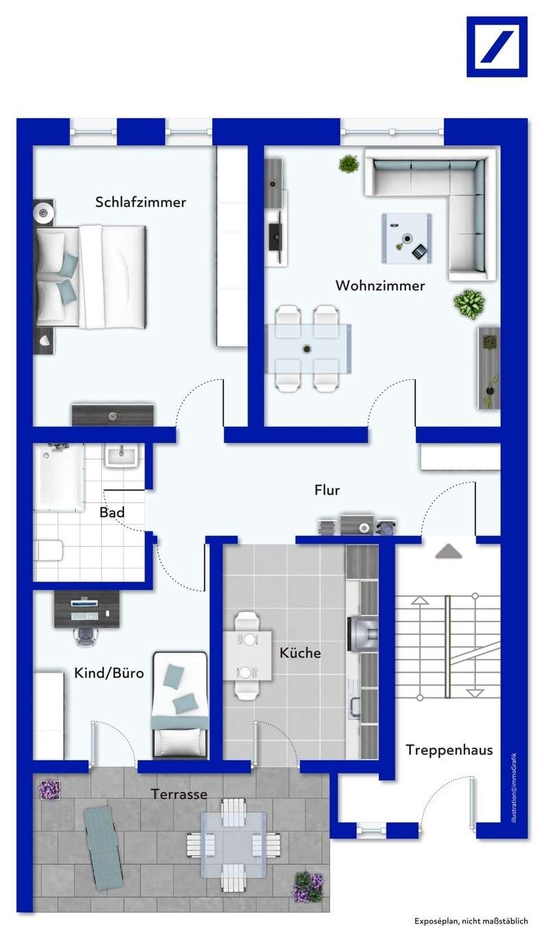 Thumbnail-Wohnung zum Kaufen in Frankfurt 260.000,00 € 75 m²