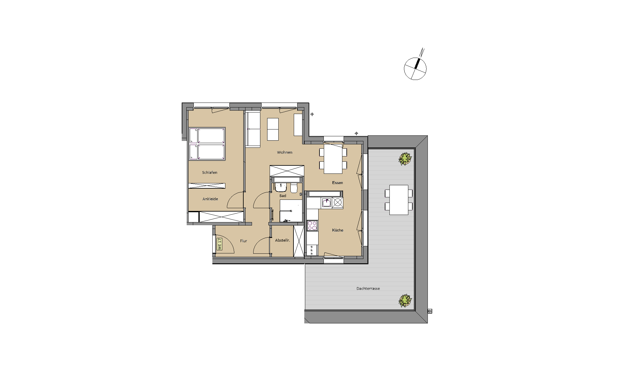 Thumbnail-Wohnung zum Mieten in Leverkusen 1.190,00 € 78 m²