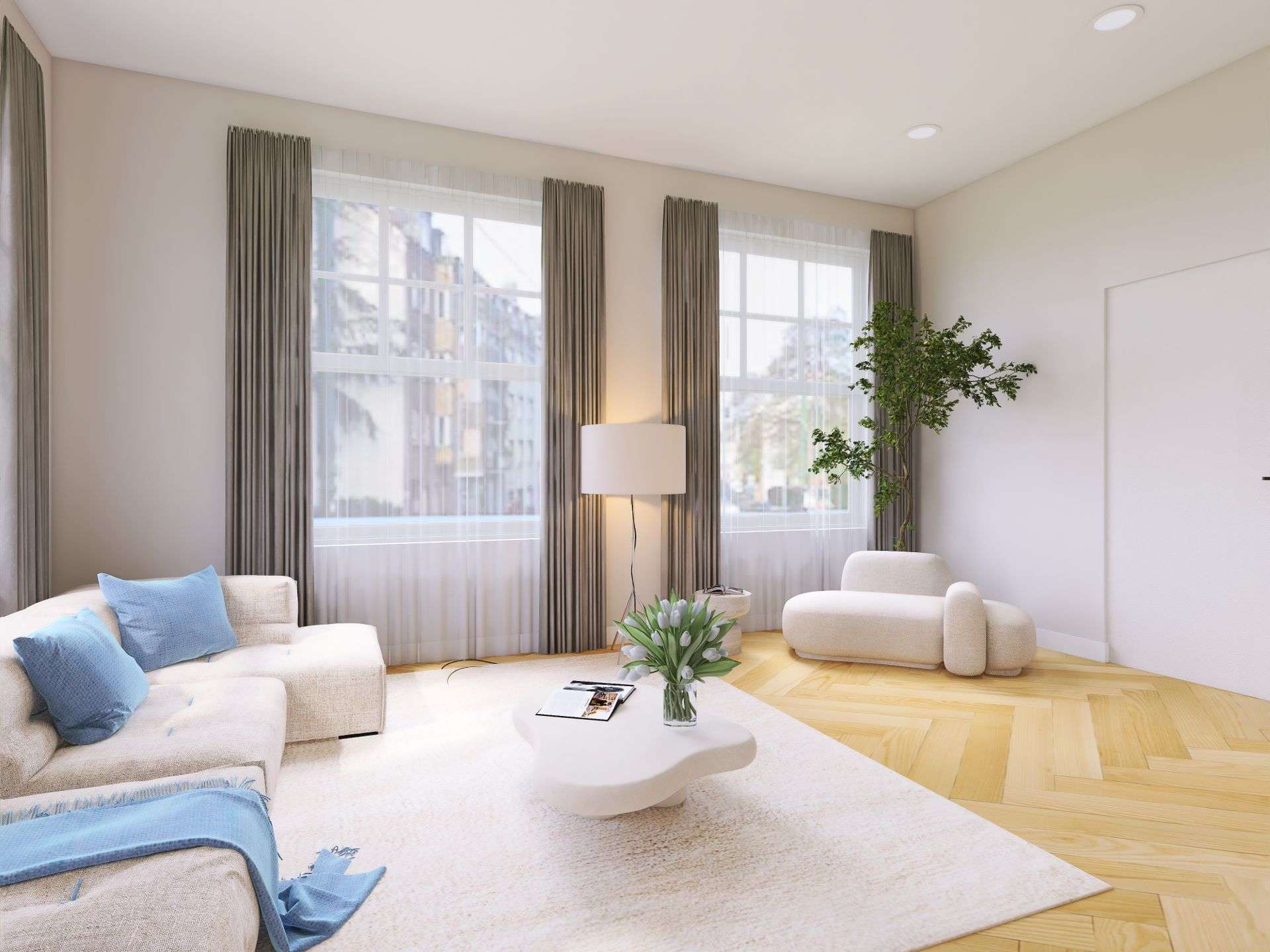 Thumbnail-Wohnung zum Kaufen in Düsseldorf 415.000,00 € 67 m²