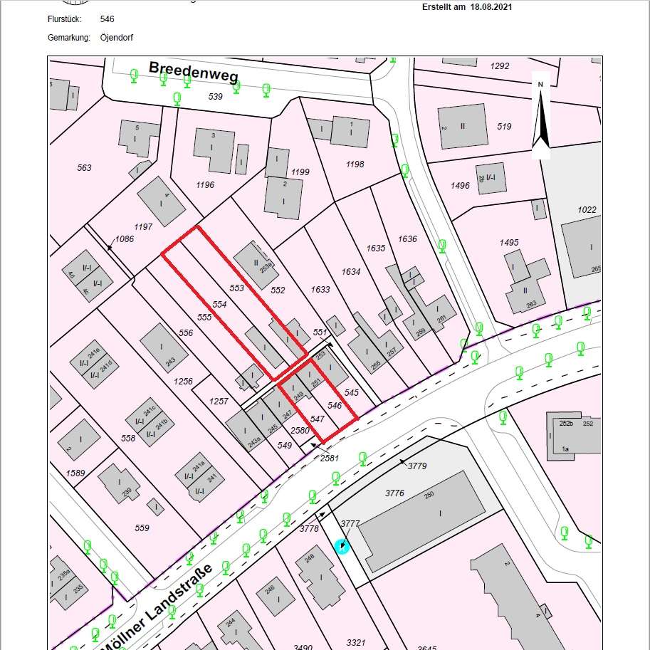 Thumbnail-Grundstück zu verkaufen in Hamburg 550.000,00 € 1180 m²