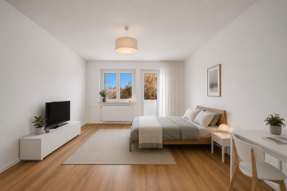 Thumbnail-Wohnung zum Mieten in Strausberg 350,00 € 34 m²