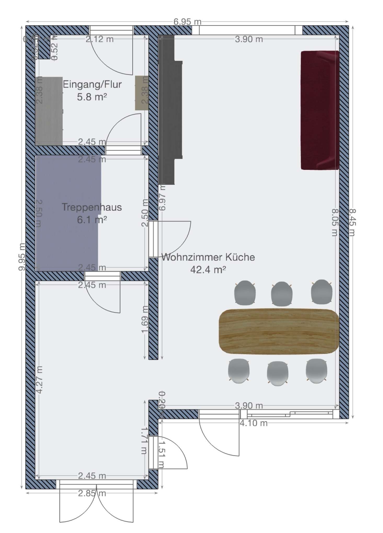 Thumbnail-Haus zum Kaufen in Frankfurt 690.000,00 € 108 m²