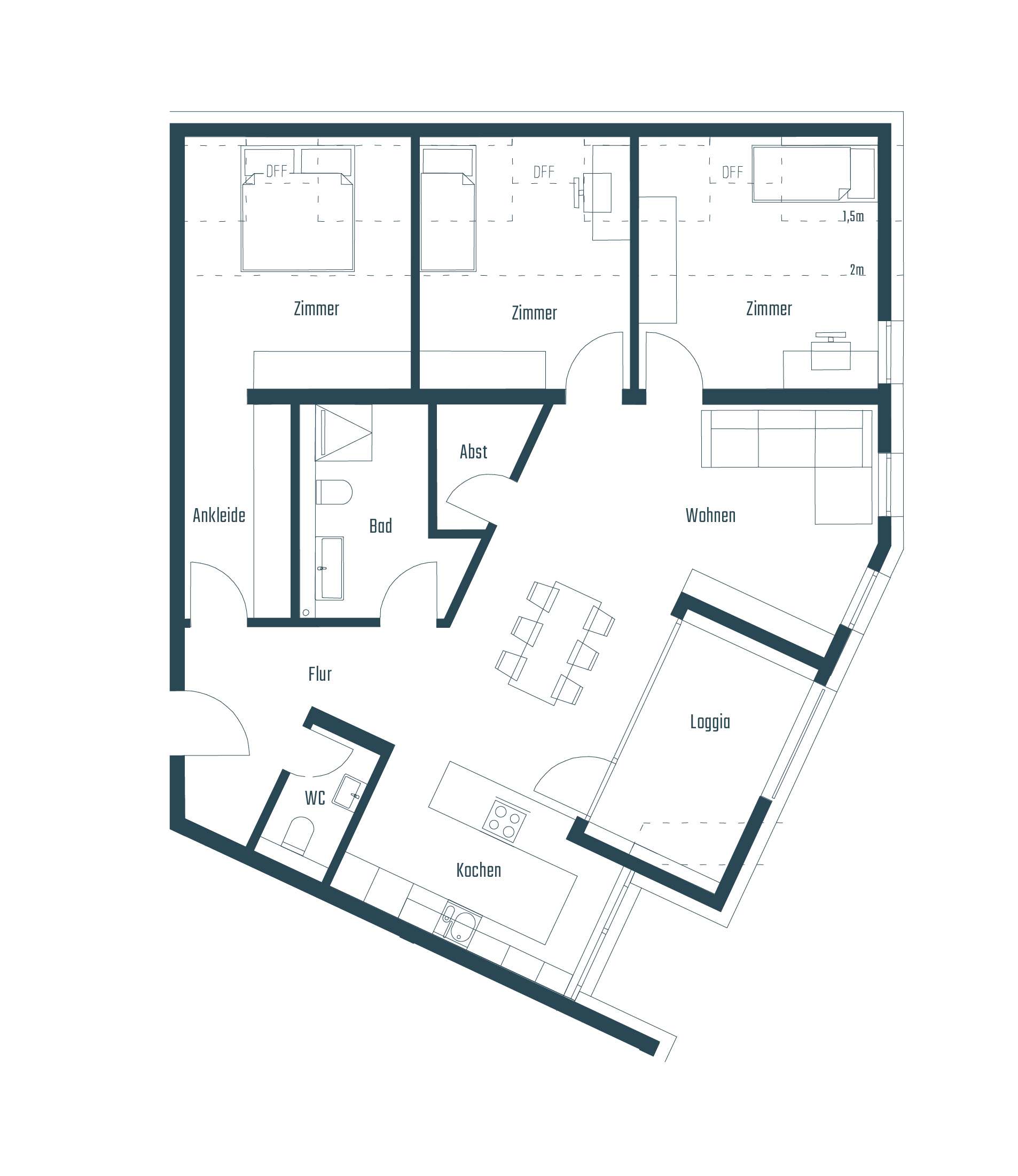 Thumbnail-Wohnung zum Kaufen in Notzingen 596.000,00 € 102.41 m²