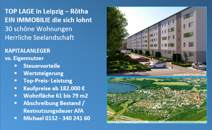 Thumbnail-Wohnung zum Kaufen in Rötha 182.000,00 € 61 m²