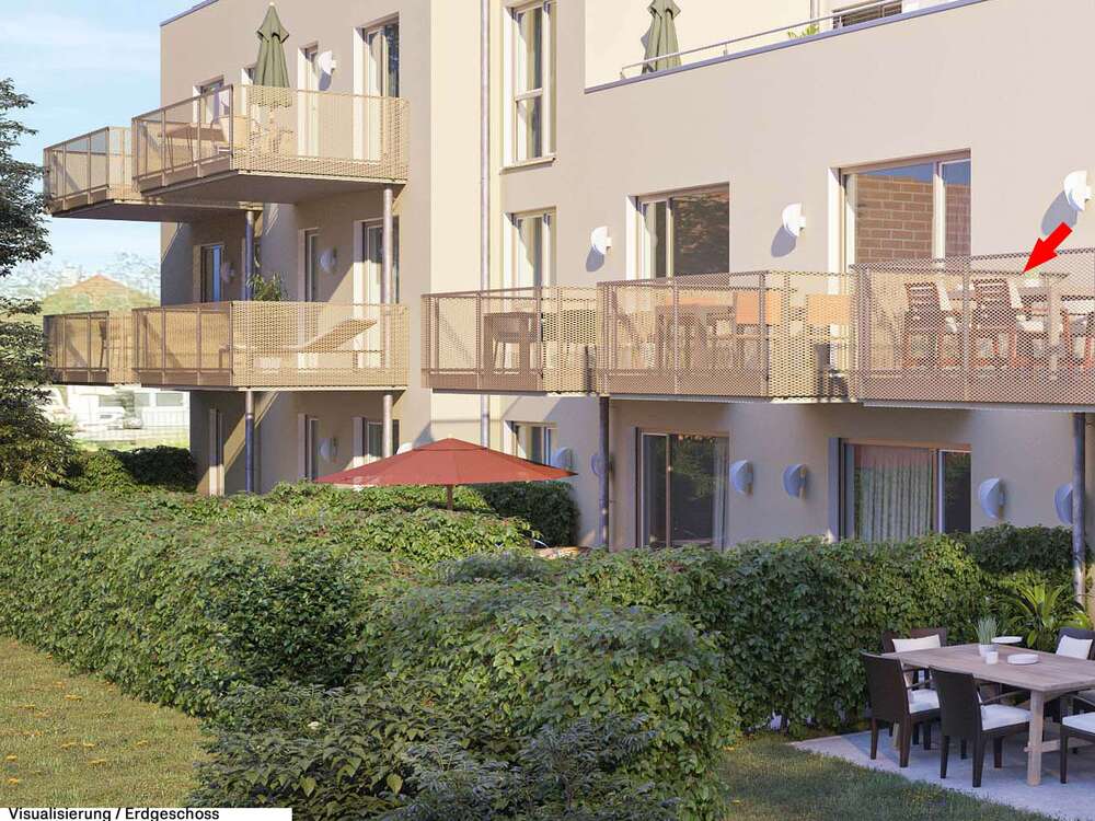 Thumbnail-Wohnung zum Mieten in Rosenheim 1.375,00 € 55 m²
