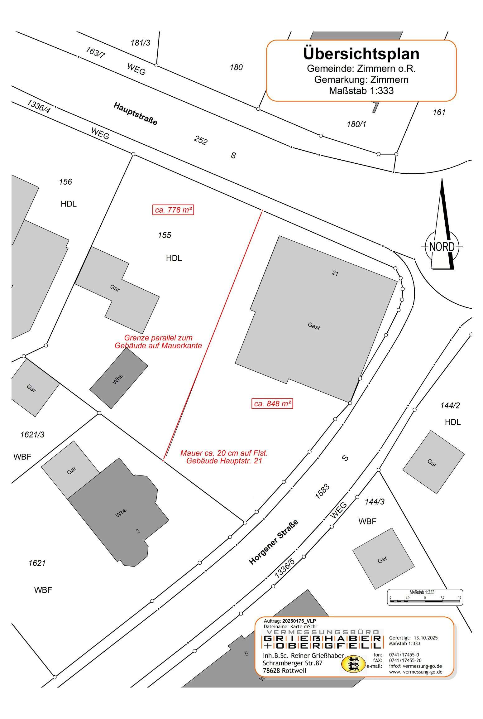 Thumbnail-Grundstück zu verkaufen in Zimmern ob Rottweil 768.489,00 € 778 m²