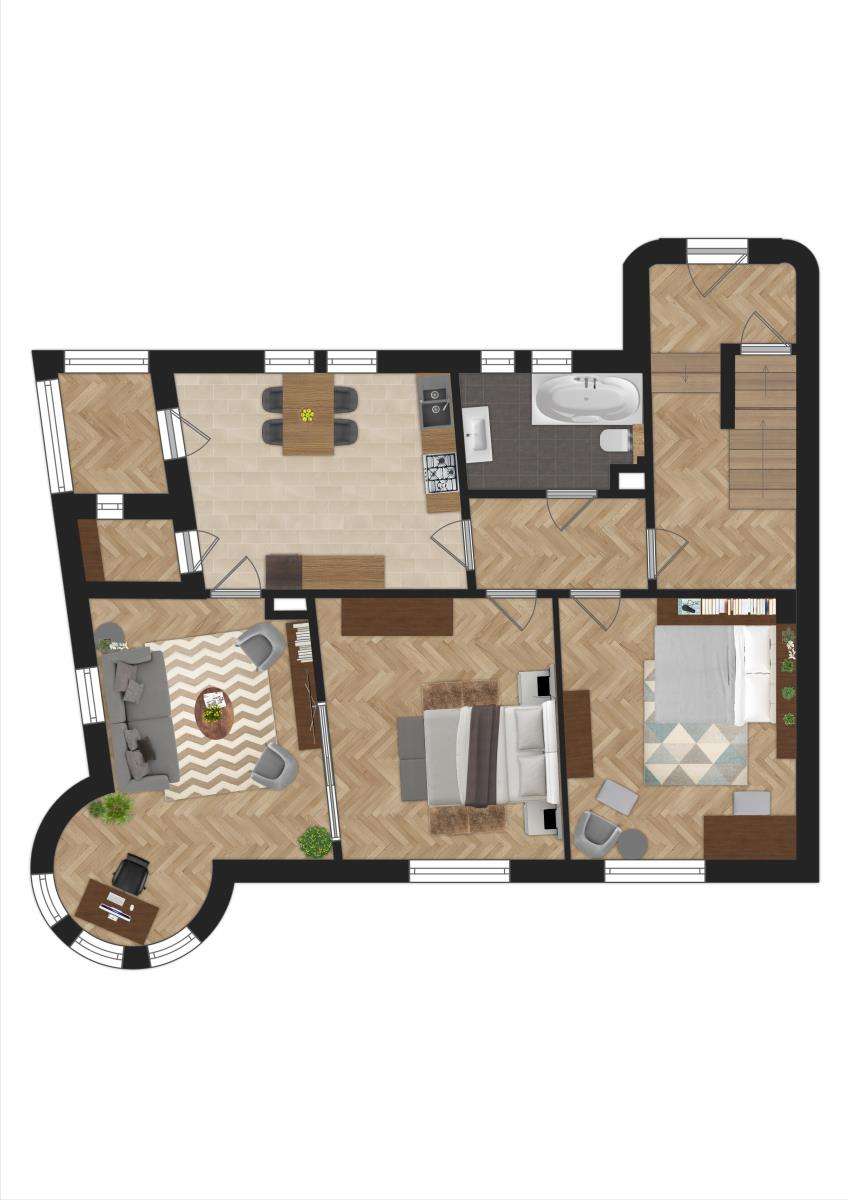 Thumbnail-Wohnung zum Mieten in Schleiz 530,00 € 76.05 m²