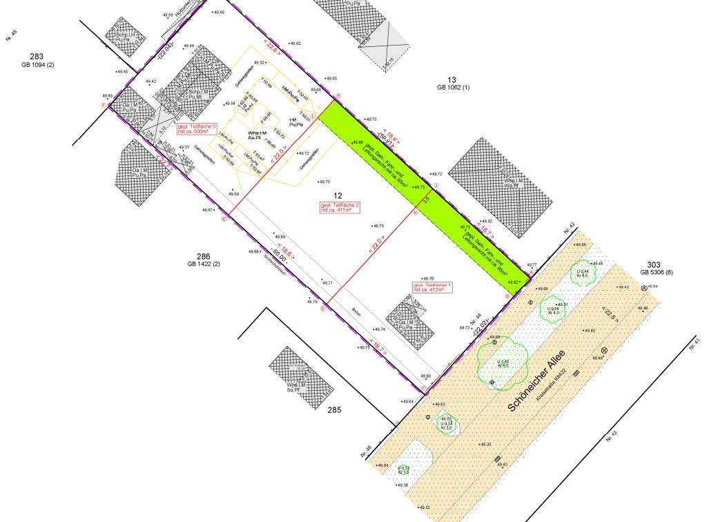 Thumbnail-Grundstück zu verkaufen in Fredersdorf 650.000,00 € 1323 m²