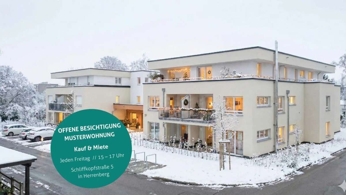 Thumbnail-Wohnung zum Kaufen in Herrenberg 379.000,00 € 55.17 m²