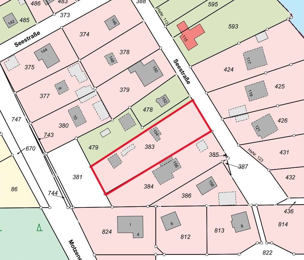 Thumbnail-Grundstück zu verkaufen in Zossen 445.000,00 € 1425 m²