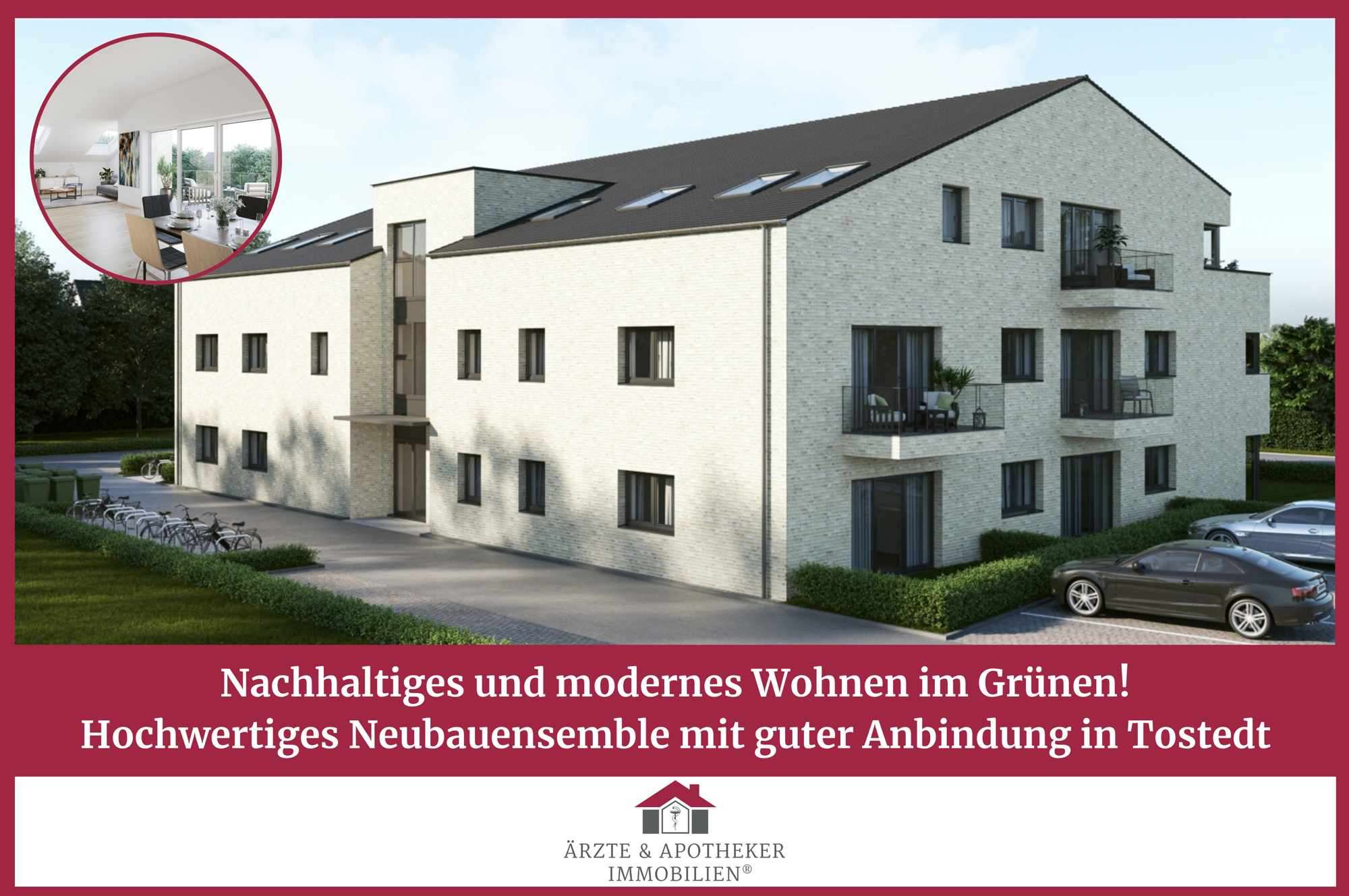 Thumbnail-Wohnung zum Mieten in Tostedt Todtglüsingen 790,00 € 60.1 m²