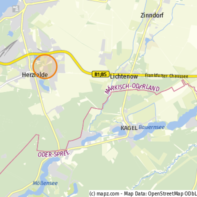 Thumbnail-Grundstück zu verkaufen in Rüdersdorf 220.000,00 € 4030 m²