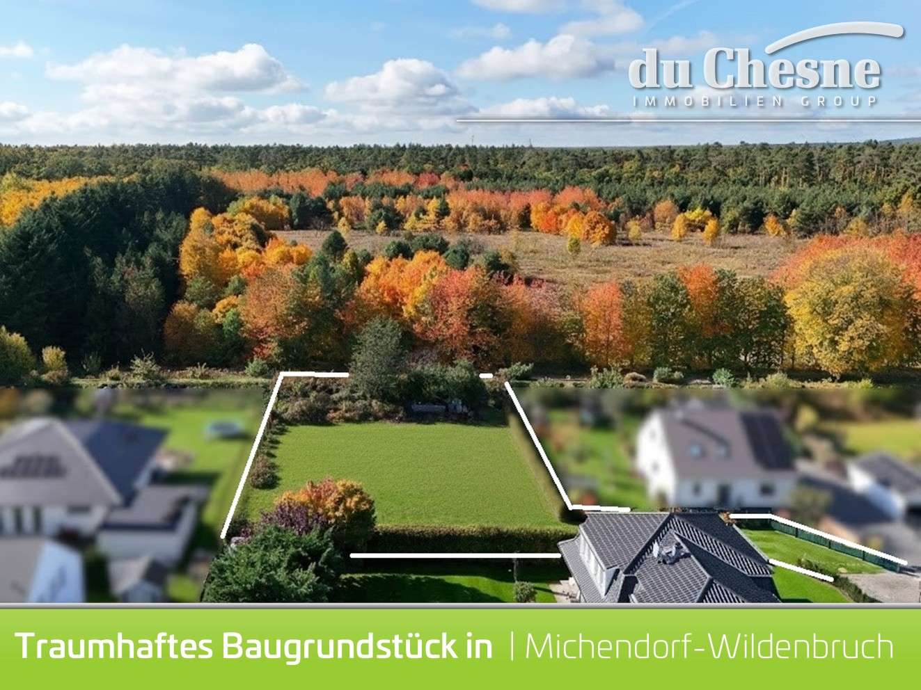 Thumbnail-Grundstück zu verkaufen in Michendorf 499.000,00 € 1438 m²