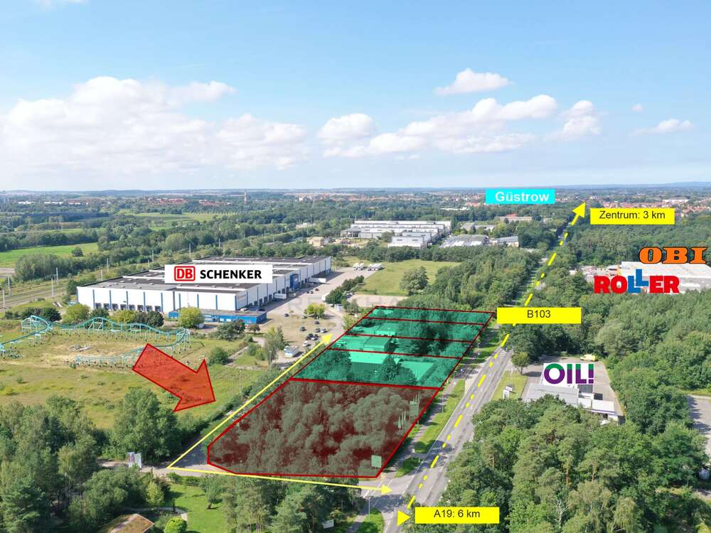 Thumbnail-Grundstück in Güstrow 299.000,00 € 4139 m²