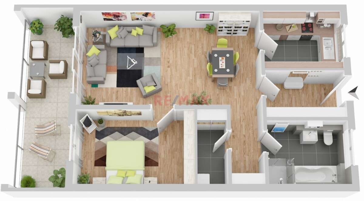 Thumbnail-Wohnung zum Kaufen in Ketsch 287.500,00 € 79 m²