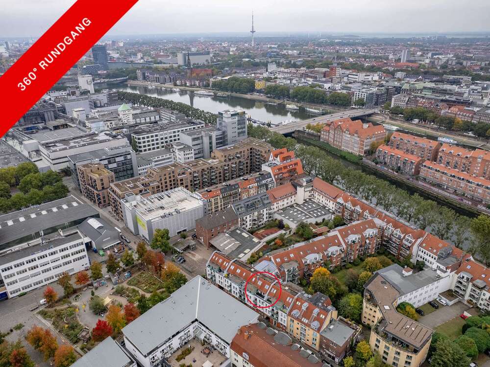 Thumbnail-Wohnung zum Kaufen in Bremen 449.000,00 € 91.57 m²