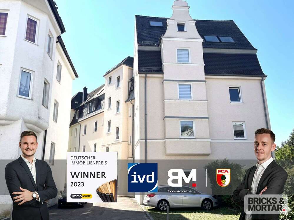 Thumbnail-Wohnung zum Kaufen in Augsburg 199.000,00 € 64 m²