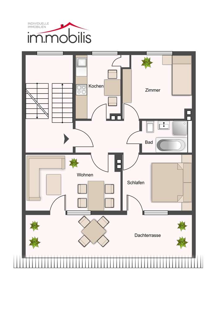 Thumbnail-Wohnung zum Kaufen in Düsseldorf 289.900,00 € 60 m²