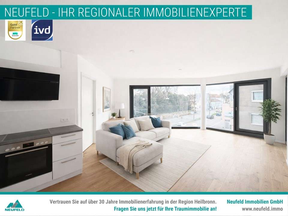 Thumbnail-Wohnung zum Mieten in Heilbronn 1.270,00 € 80.38 m²