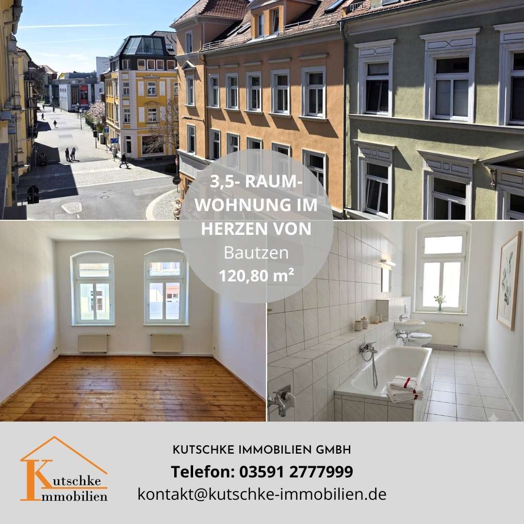 Thumbnail-Wohnung zum Mieten in Bautzen 600,00 € 120.8 m²