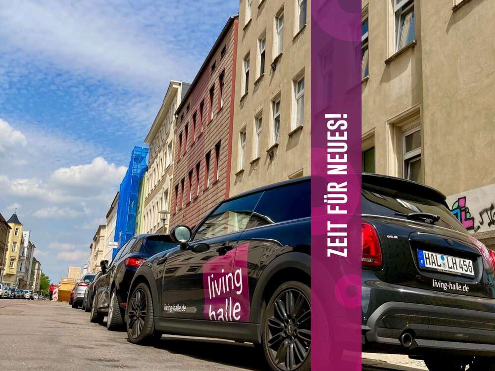 Thumbnail-Wohnung zum Mieten in Halle 500,00 € 74.26 m²