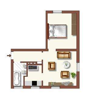Thumbnail-Wohnung zum Mieten in Duisburg 409,00 € 39.99 m²