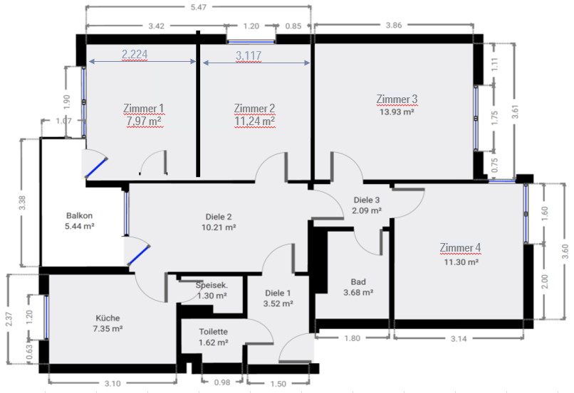 Thumbnail-Wohnung zum Mieten in München 600,00 € 12 m²