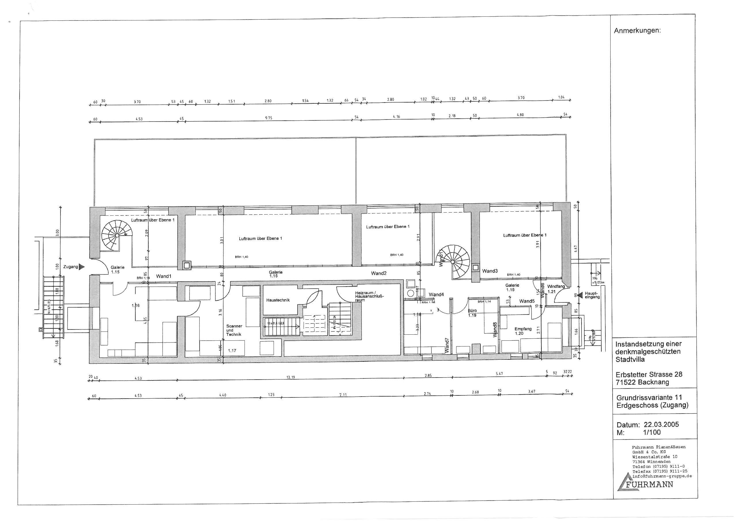 Thumbnail-Büro in Backnang 2.000,00 € 269 m²