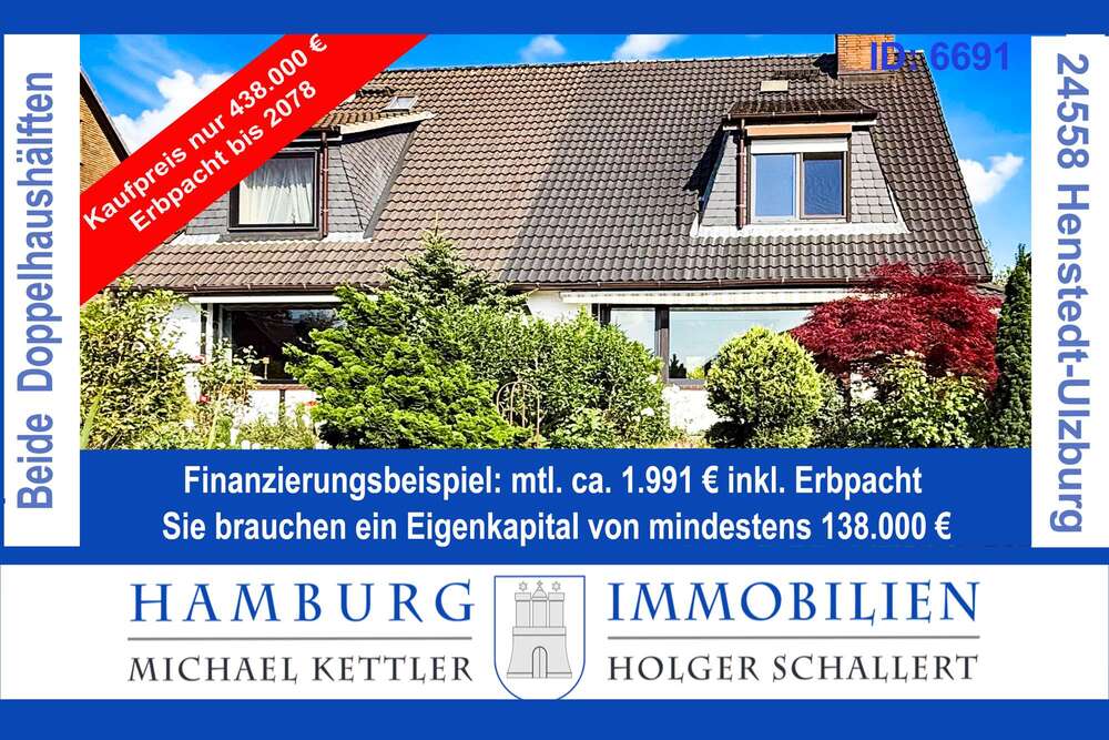 Thumbnail-Haus zum Kaufen in Henstedt-Ulzburg 438.000,00 € 212 m²