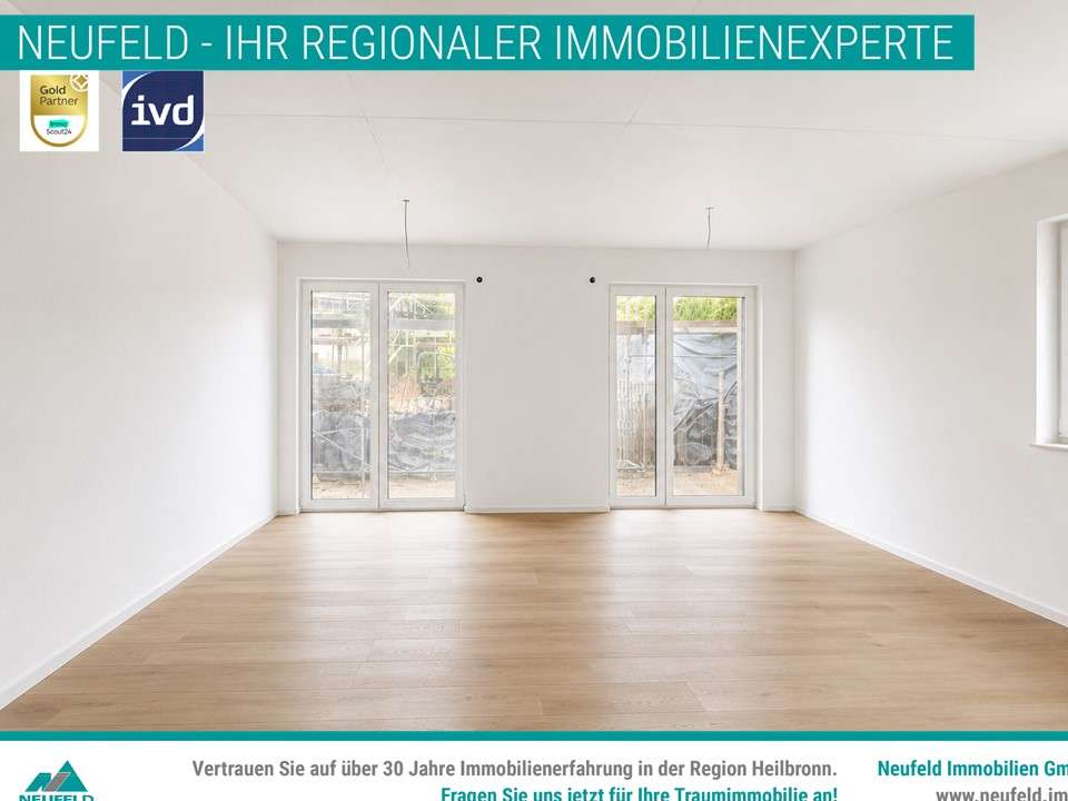 Thumbnail-Wohnung zum Mieten in Oedheim 939,00 € 56.57 m²