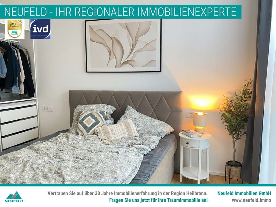 Thumbnail-Wohnung zum Mieten in Oedheim 945,00 € 65.55 m²