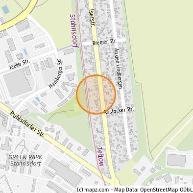 Thumbnail-Grundstück zu verkaufen in Teltow 497.000,00 € 950 m²