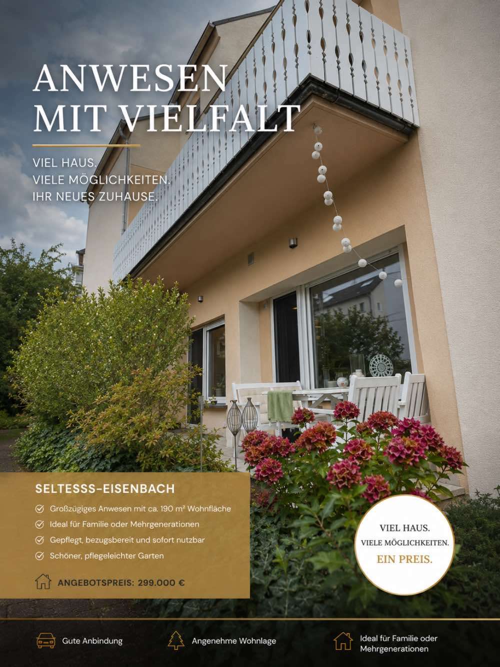 Thumbnail-Haus zum Kaufen in Selters-Eisenbach 299.000,00 € 190.75 m²