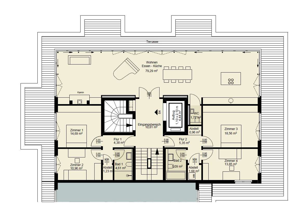 Thumbnail-Wohnung zum Kaufen in Berlin 1.790.000,00 € 252.67 m²