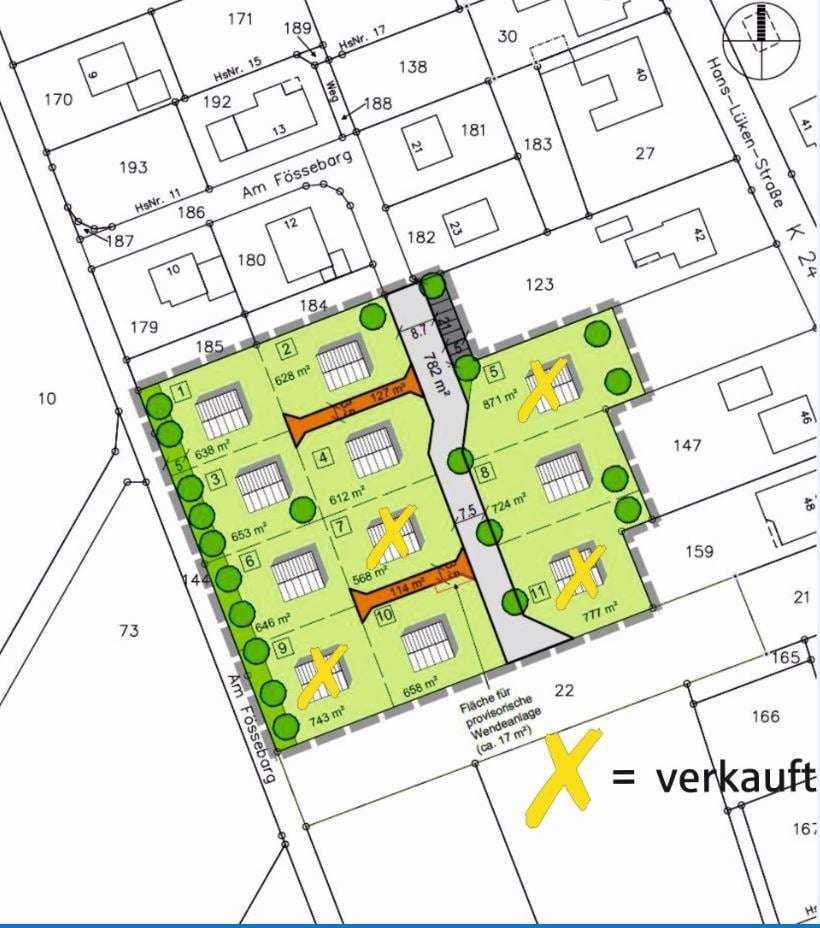 Thumbnail-Grundstück zu verkaufen in Petershagen 54.646,00 € 614 m²
