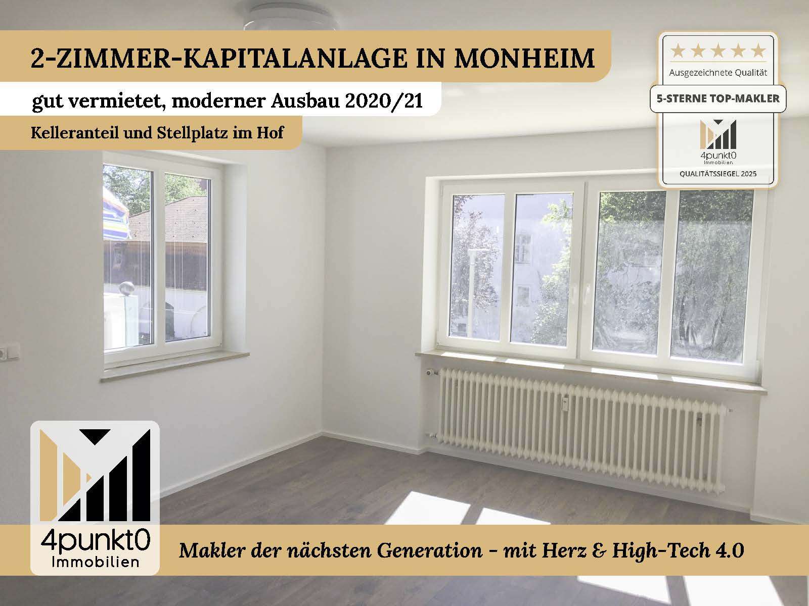 Thumbnail-Wohnung zum Kaufen in Monheim 159.000,00 € 42.5 m²