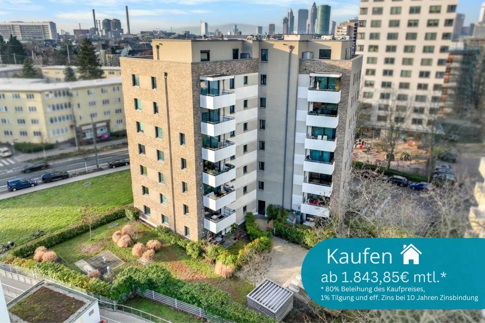 Thumbnail-Wohnung zum Kaufen in Frankfurt am Main 495.000,00 € 77.6 m²