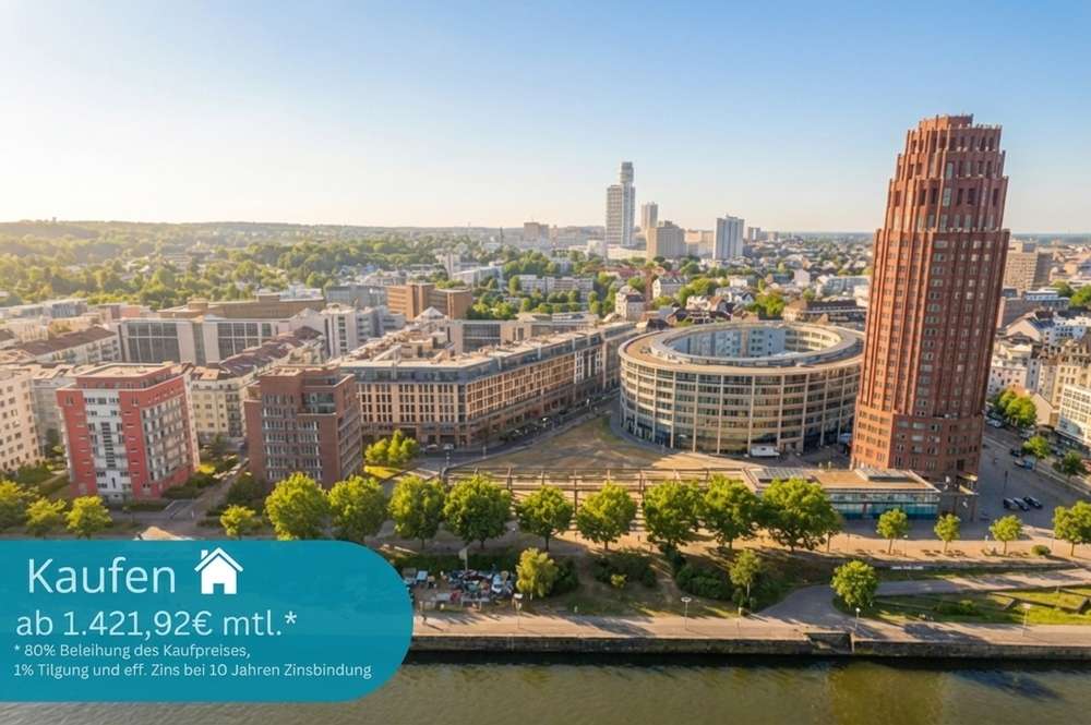 Thumbnail-Wohnung zum Kaufen in Frankfurt am Main 410.000,00 € 54.06 m²