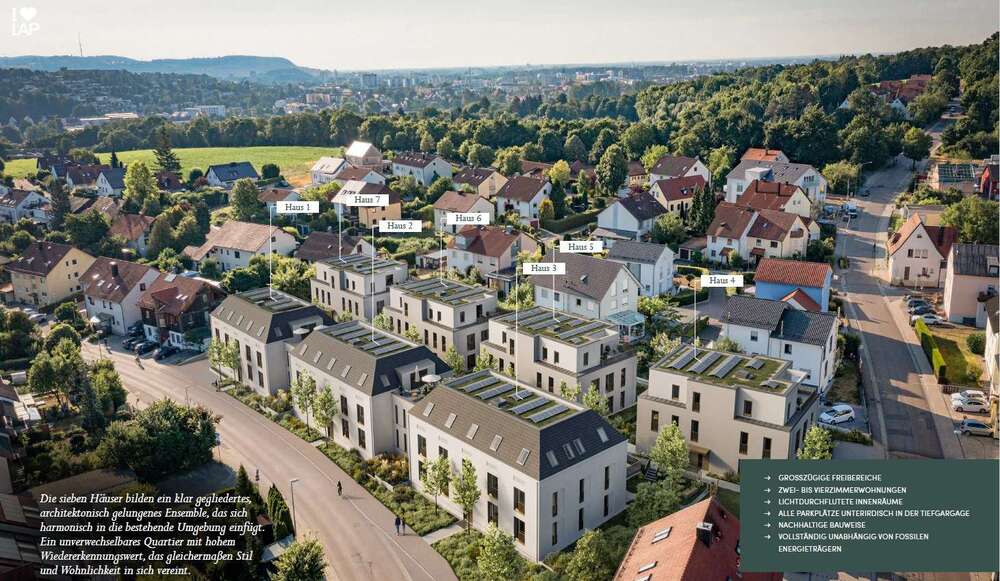 Thumbnail-Wohnung zum Kaufen in Lappersdorf 479.000,00 € 66.03 m²