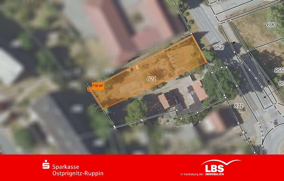 Thumbnail-Grundstück zu verkaufen in Wittstock 59.500,00 € 710 m²