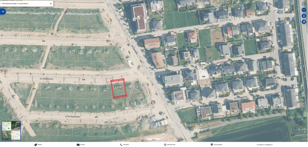 Thumbnail-Grundstück zu verkaufen in Laudenbach 302.400,00 € 432 m²