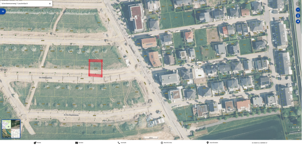 Thumbnail-Grundstück zu verkaufen in Laudenbach 277.200,00 € 396 m²