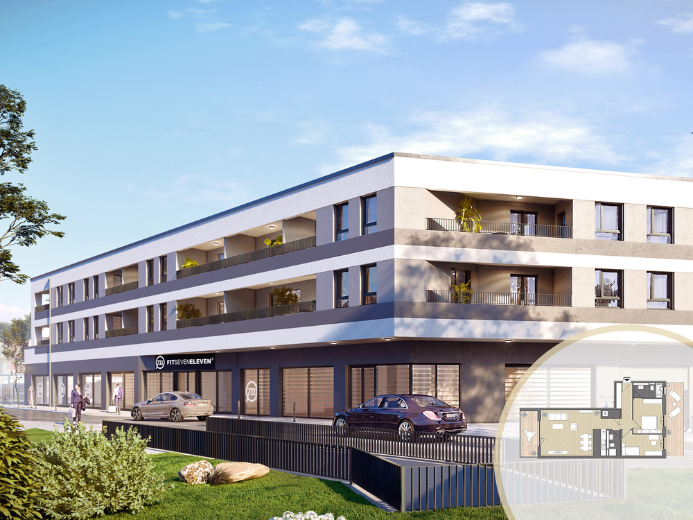 Thumbnail-Wohnung zum Kaufen in Hattersheim am Main 535.000,00 € 97.5 m²