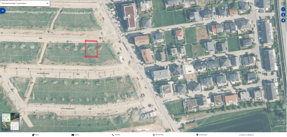 Thumbnail-Grundstück zu verkaufen in Laudenbach 303.100,00 € 433 m²