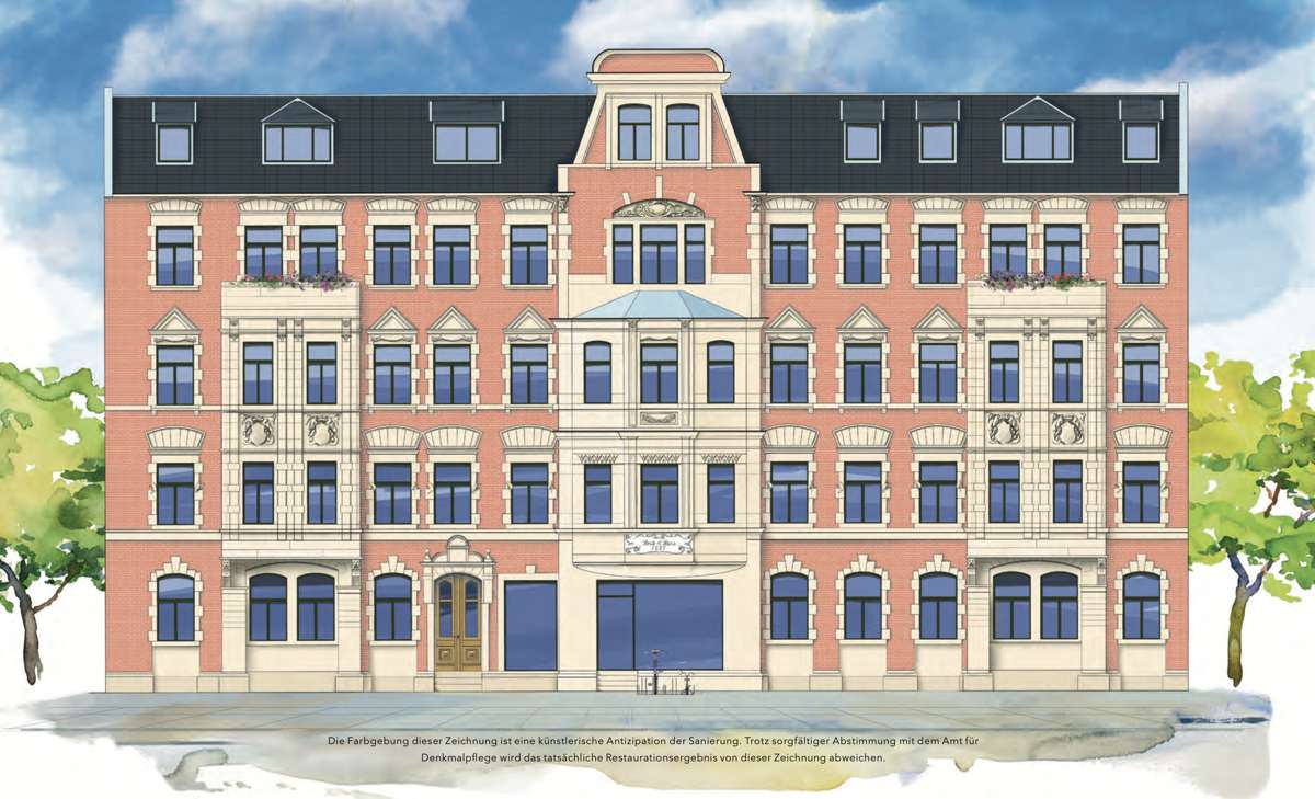 Thumbnail-Wohnung zum Kaufen in Halle 358.000,00 € 92 m²