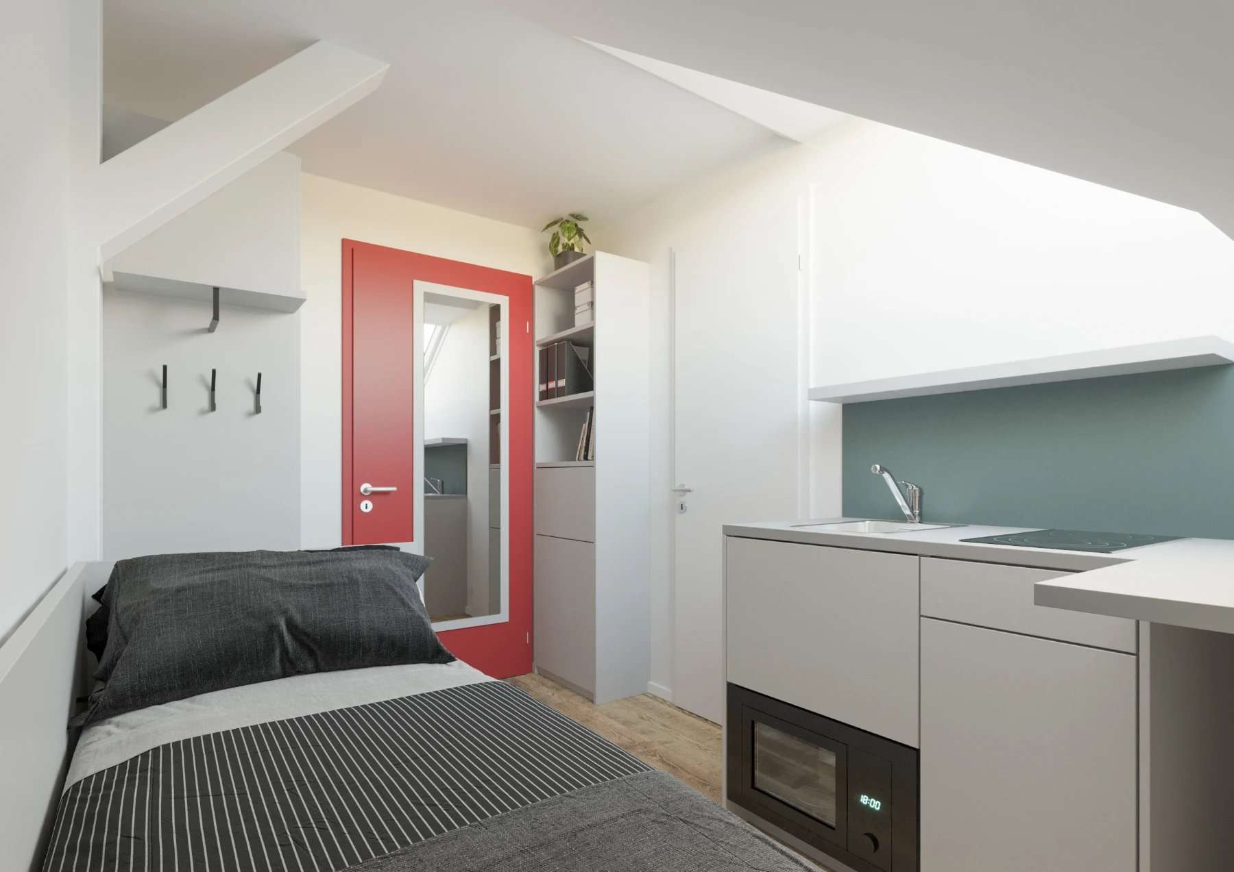 Thumbnail-Wohnung zum Mieten in Heidelberg 510,00 € 12 m²