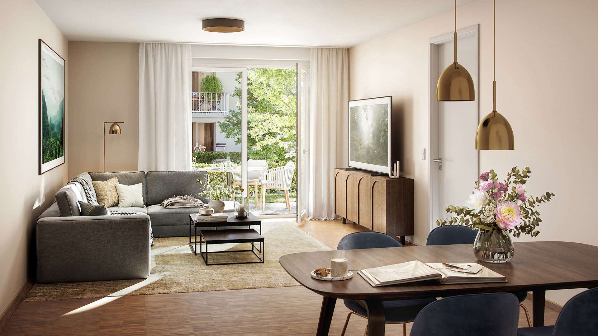 Thumbnail-Wohnung zum Kaufen in Denzlingen 315.500,00 € 48.92 m²